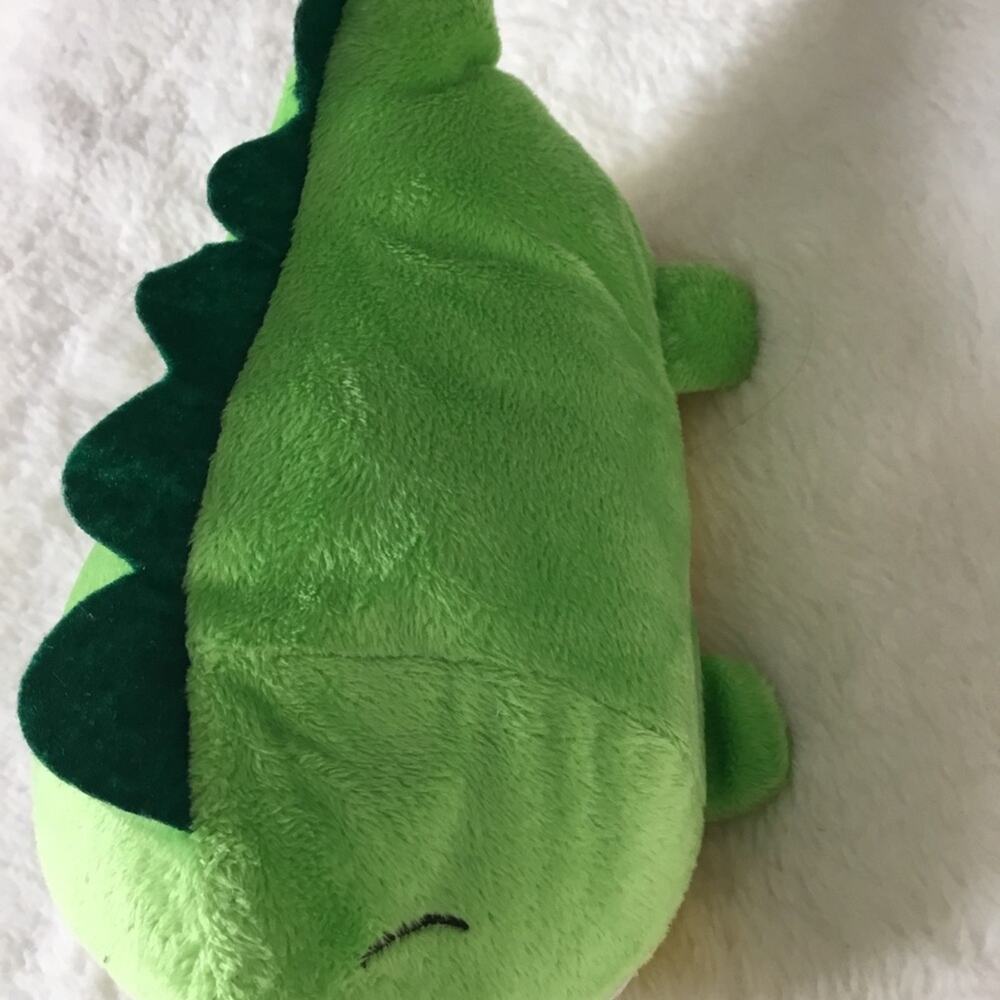 Bun Bun Green Plush Dinosaur Toy - Picture 3 of 10